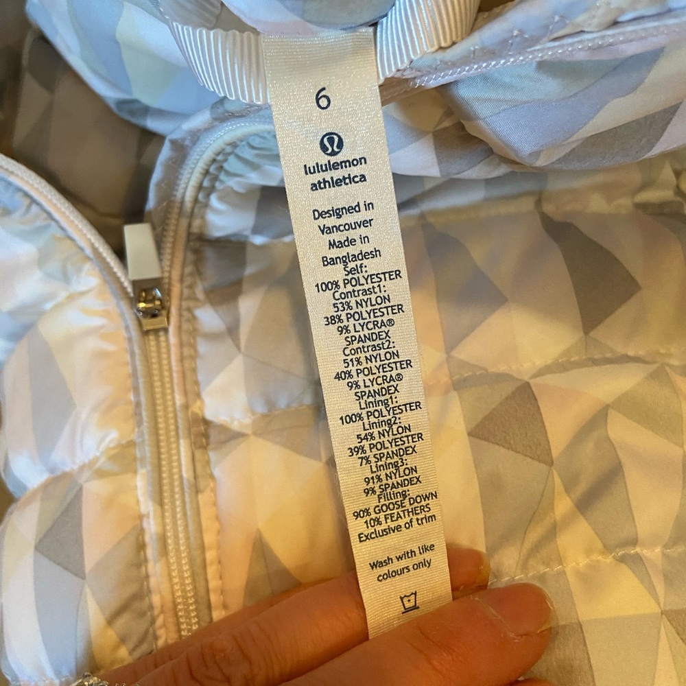 Lululemon down jacket - Picture 7 of 7